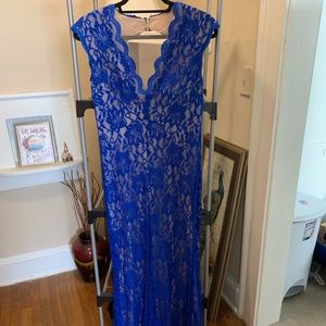 Royal Blue Long Formal Gown